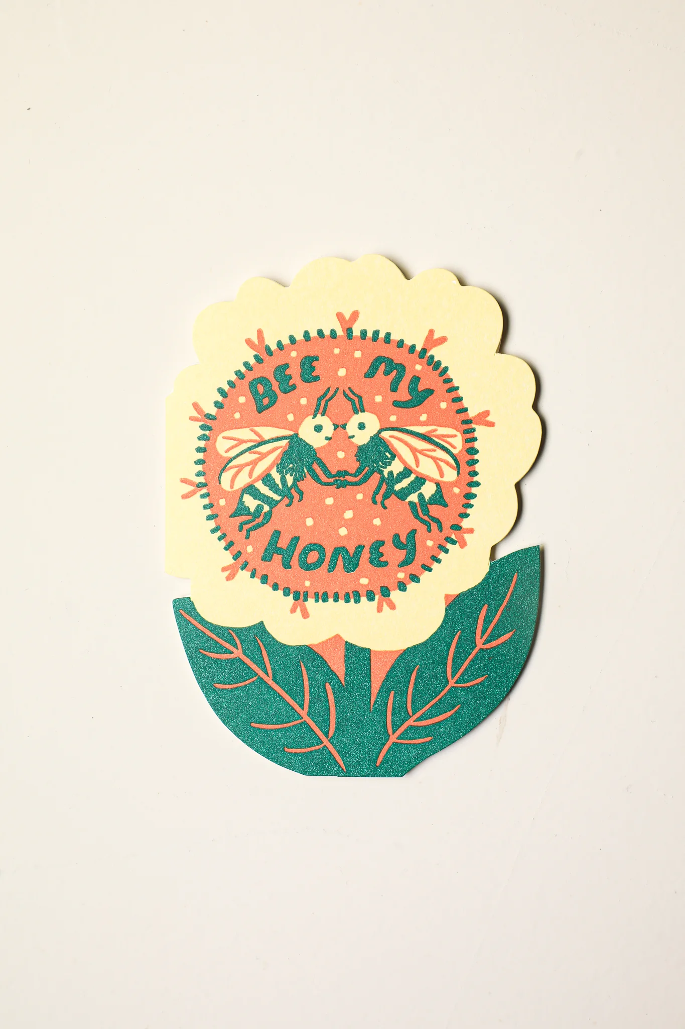 Bee My Honey Greeting Card