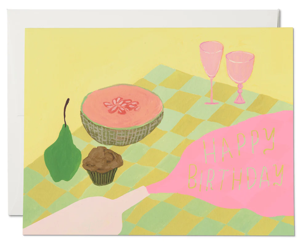 Birthday Wine Greeting Card - Image 2
