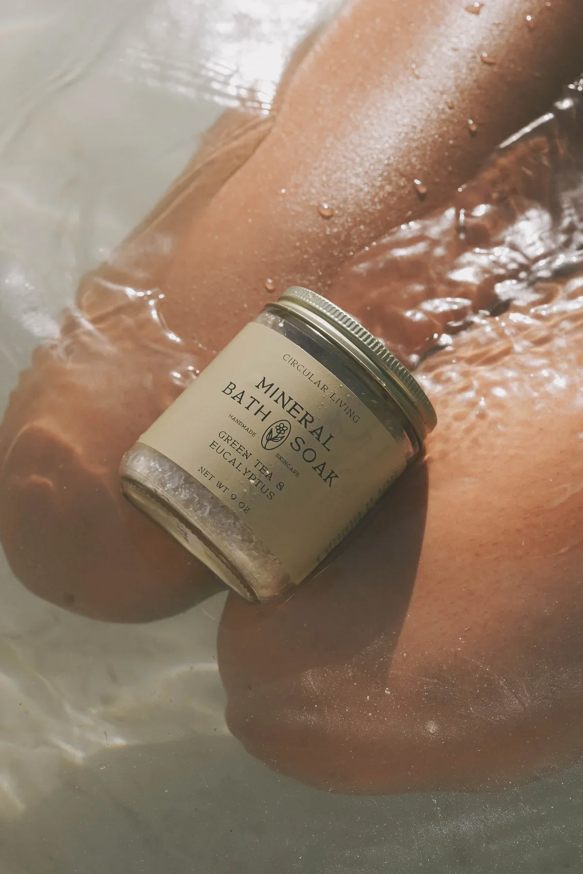 Mineral Bath Soak Jar - Image 3