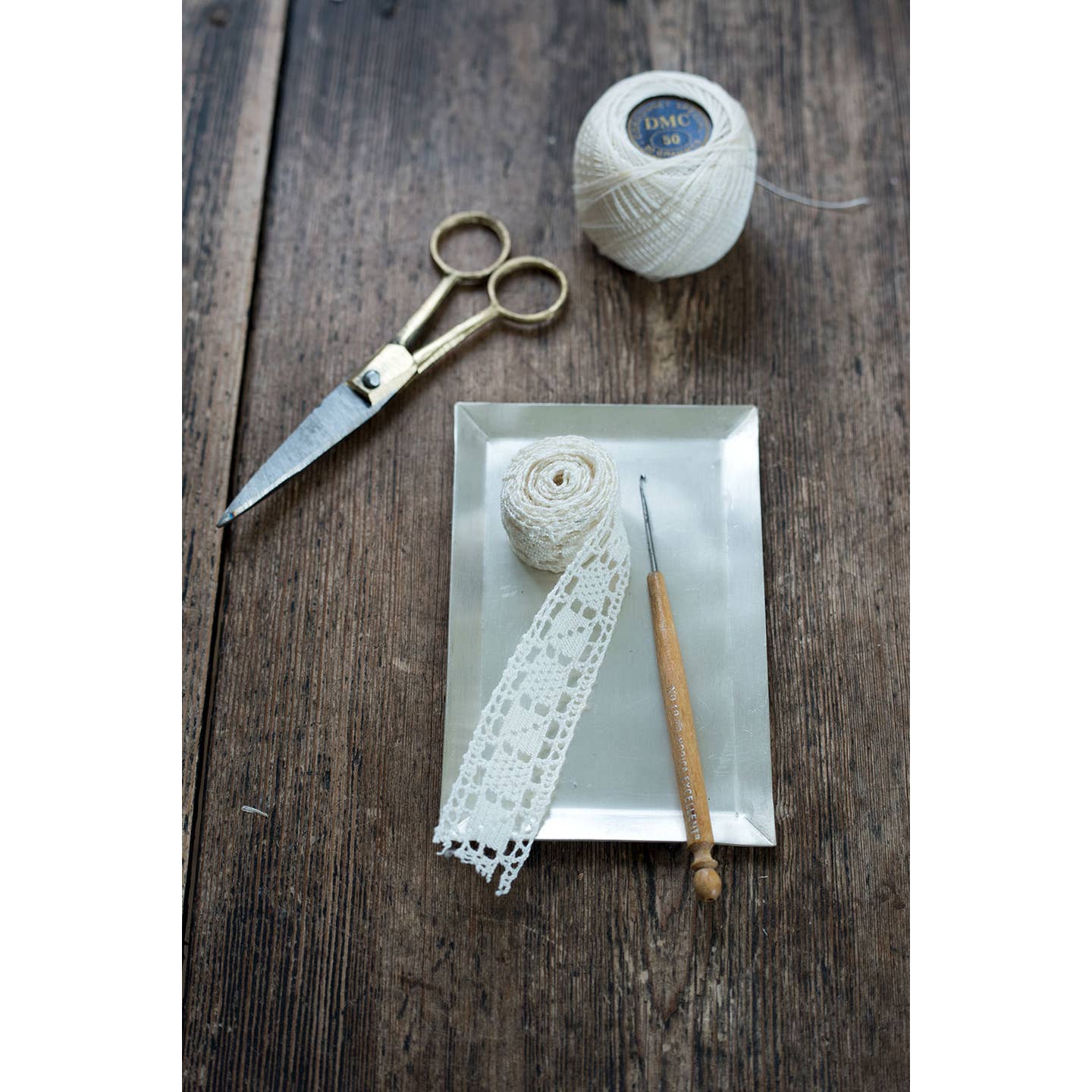 Brass Handled Scissors - Image 6