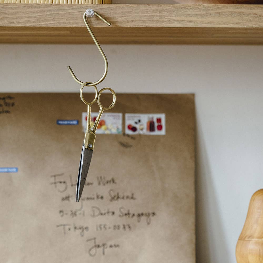 Brass J Hook - Image 2
