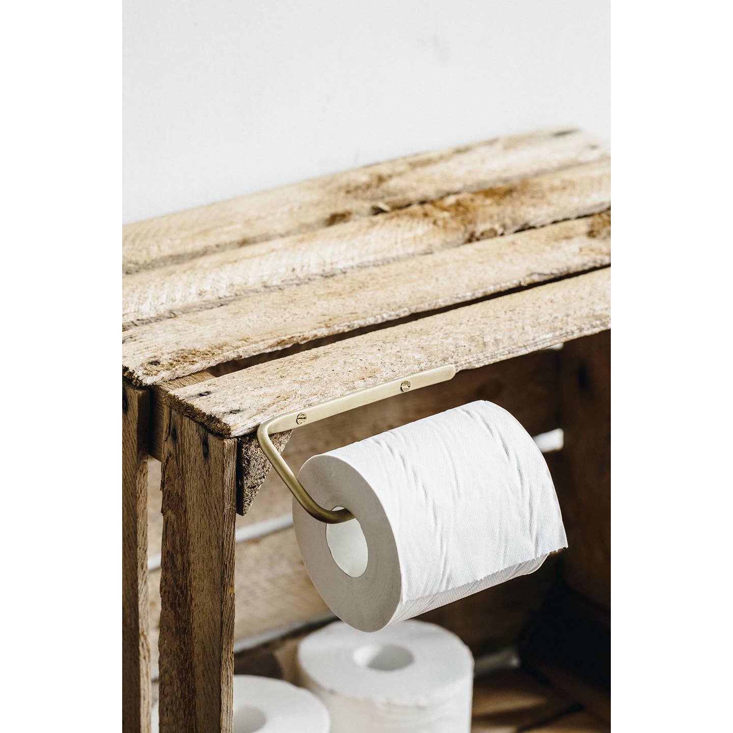 Brass Toilet Paper Holder - Image 3