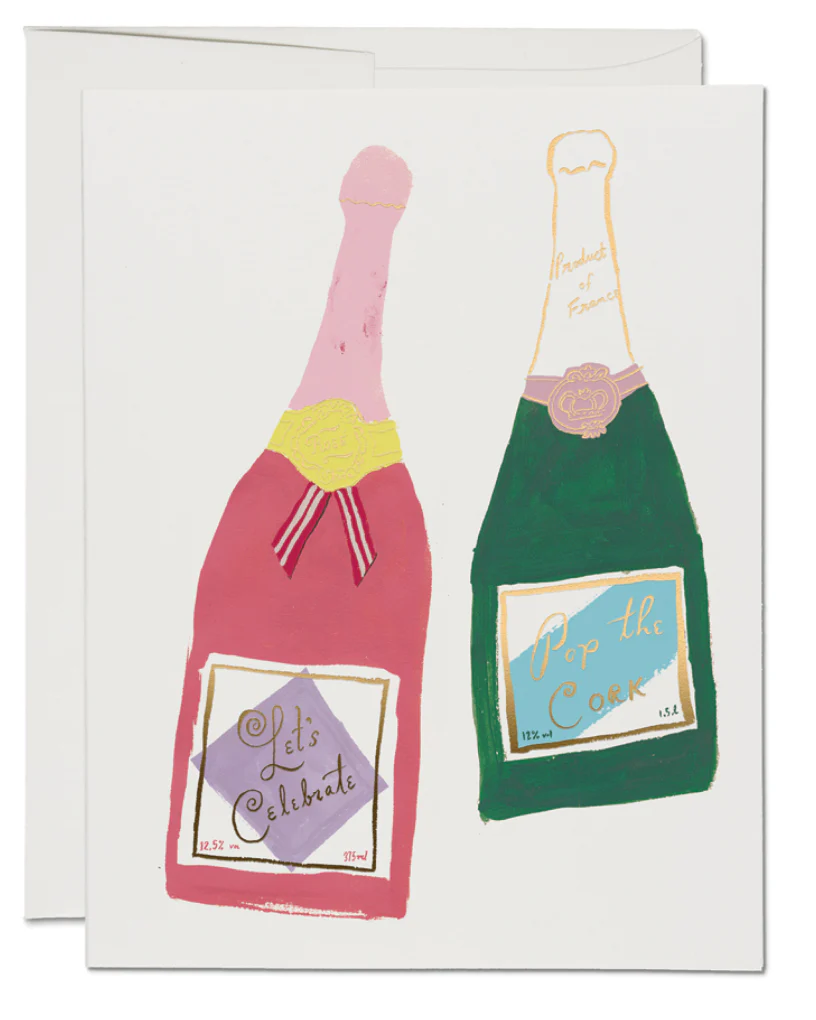 Champagne Congratulations Greeting Card - Image 2