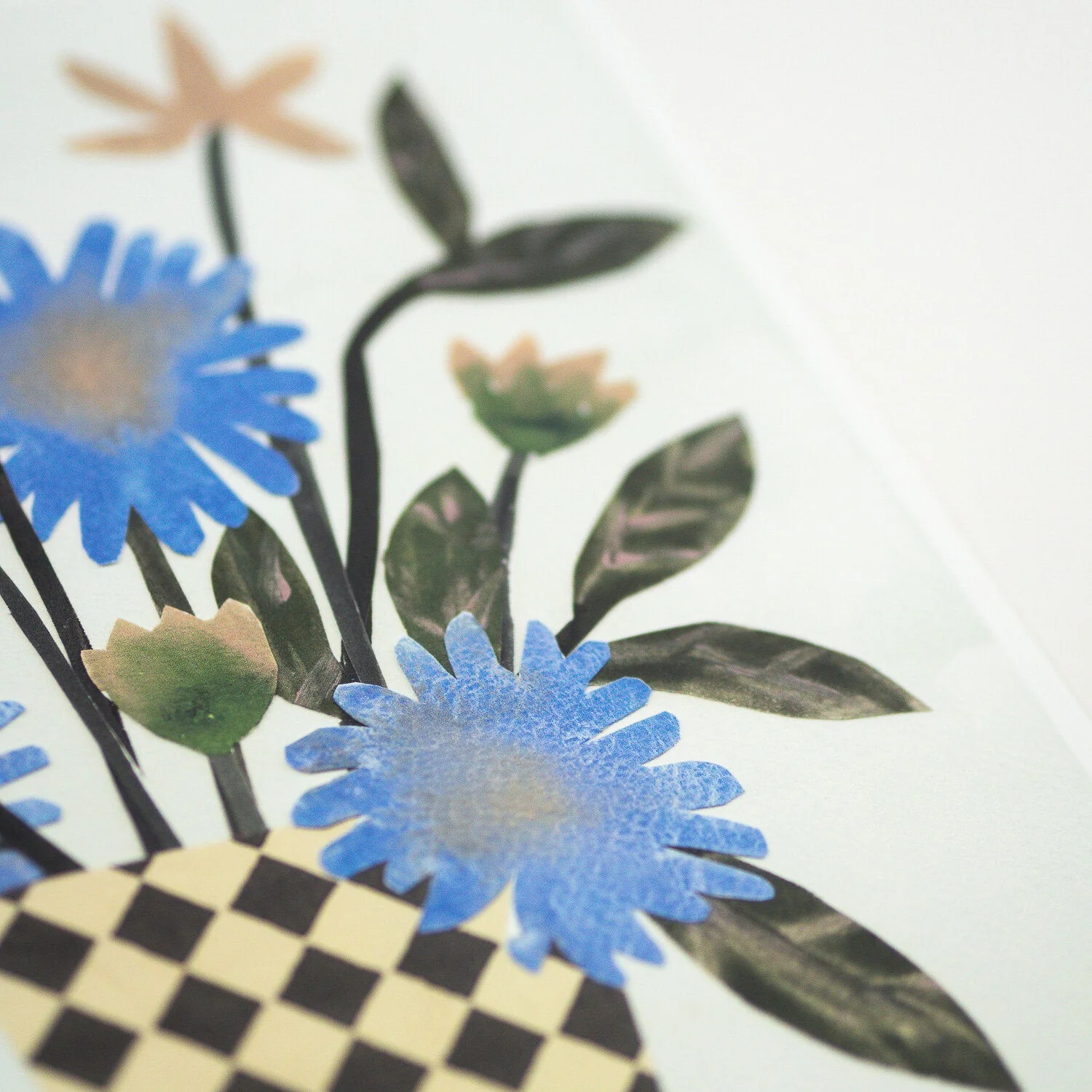 Chequer Vase Print - Image 3