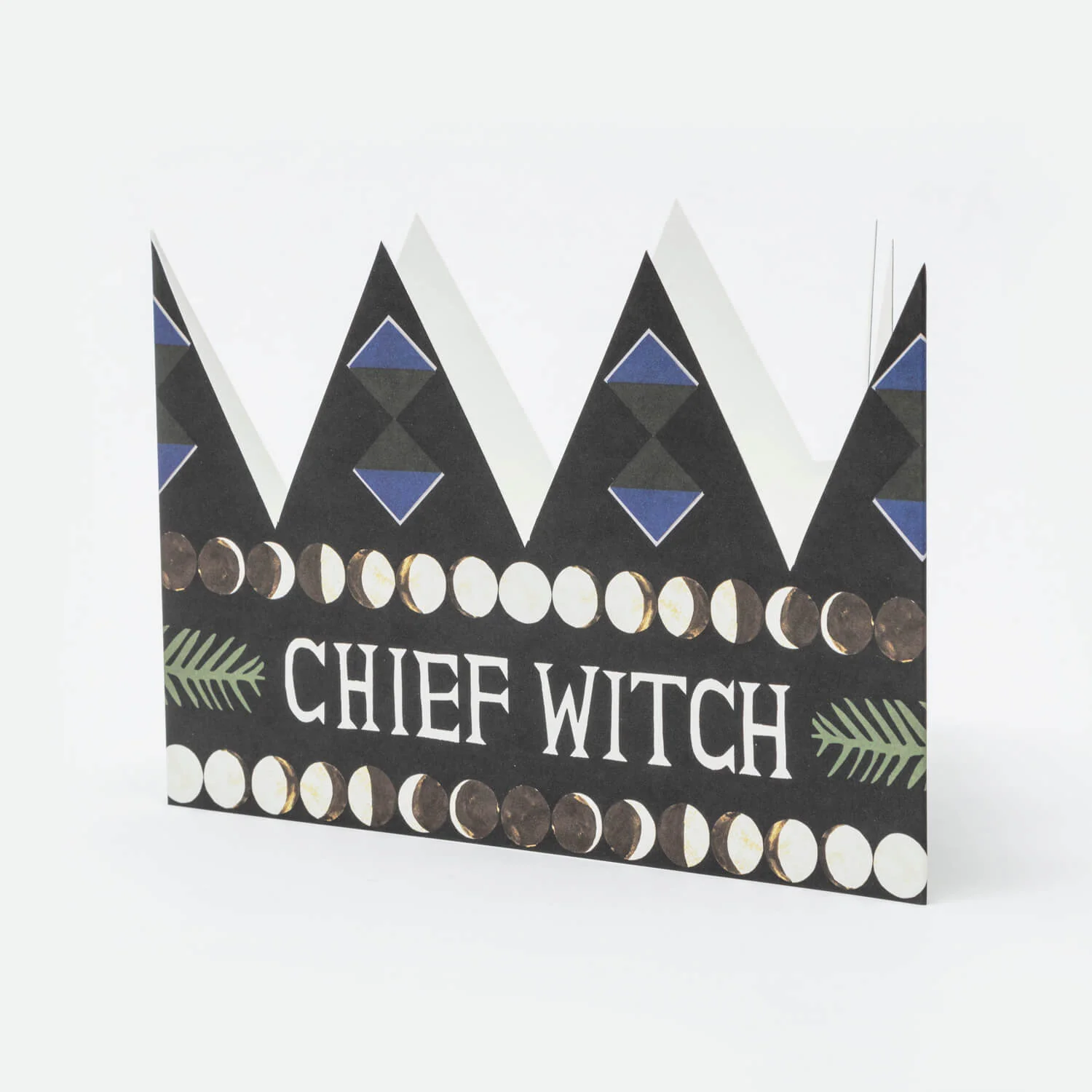 Chief Witch Greeting Card and Party Hat - Image 2