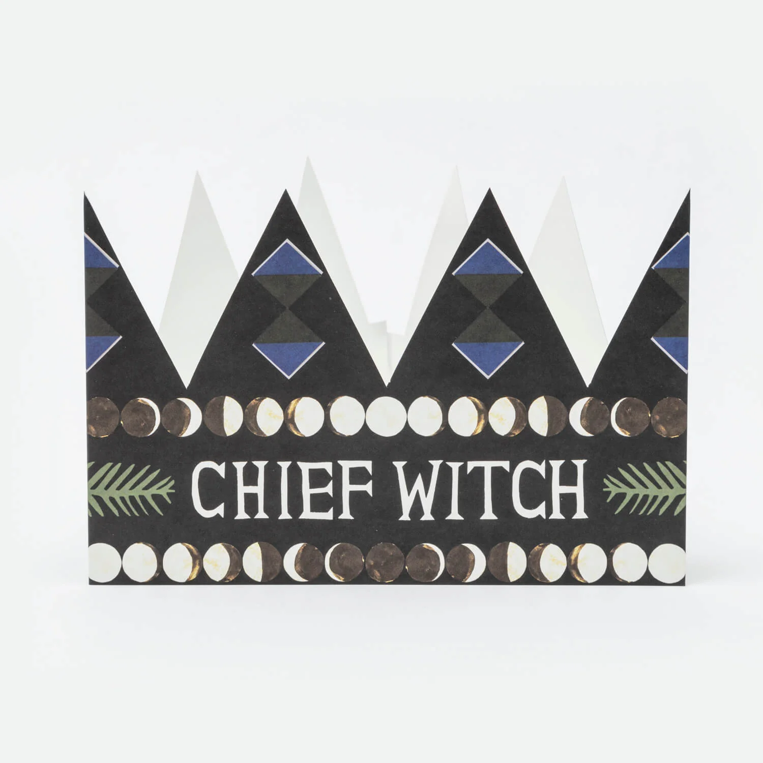 Chief Witch Greeting Card and Party Hat - Image 3