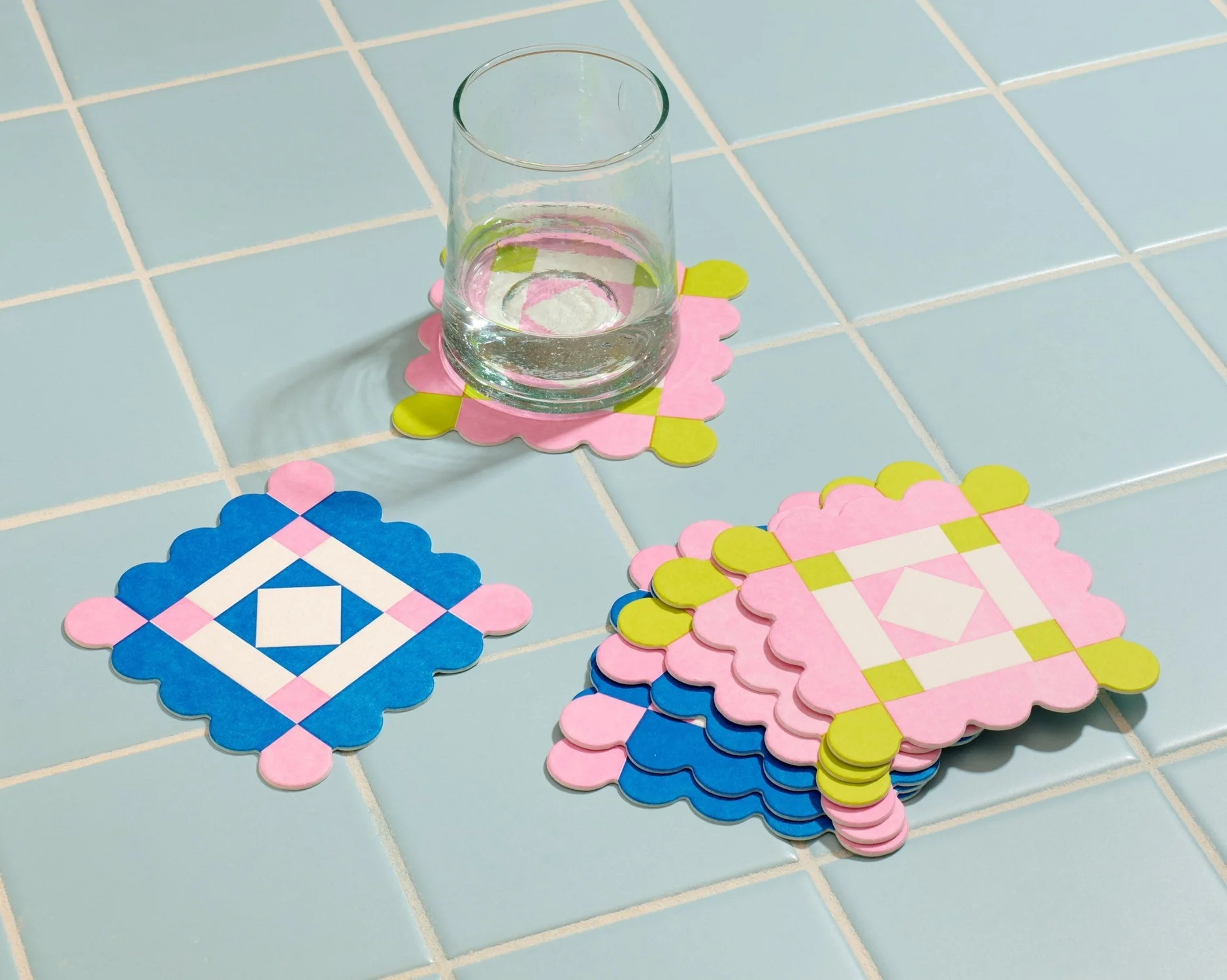 Reusable Letterpress Coasters - Image 2
