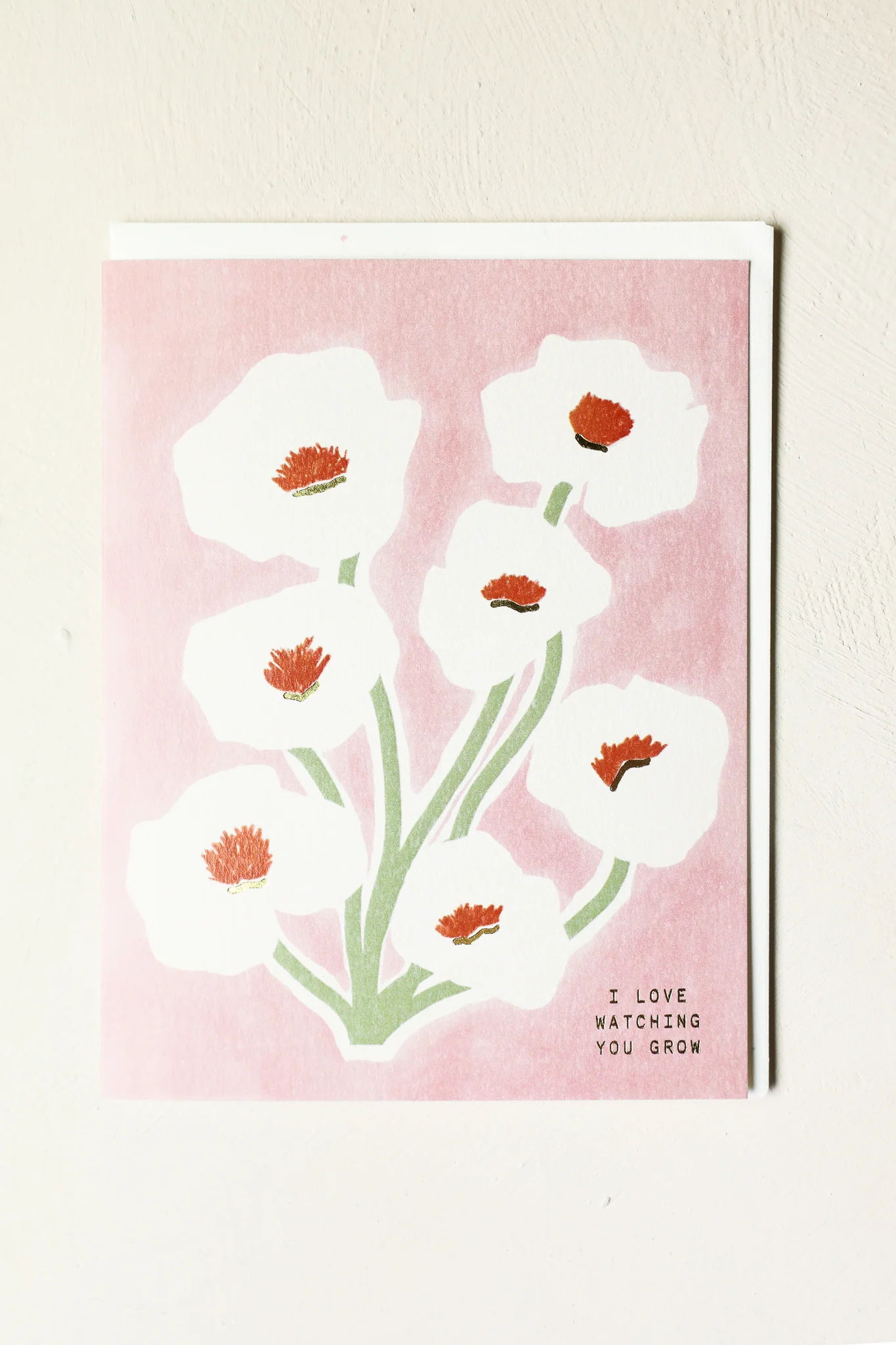 Watching You Grow Greeting Card