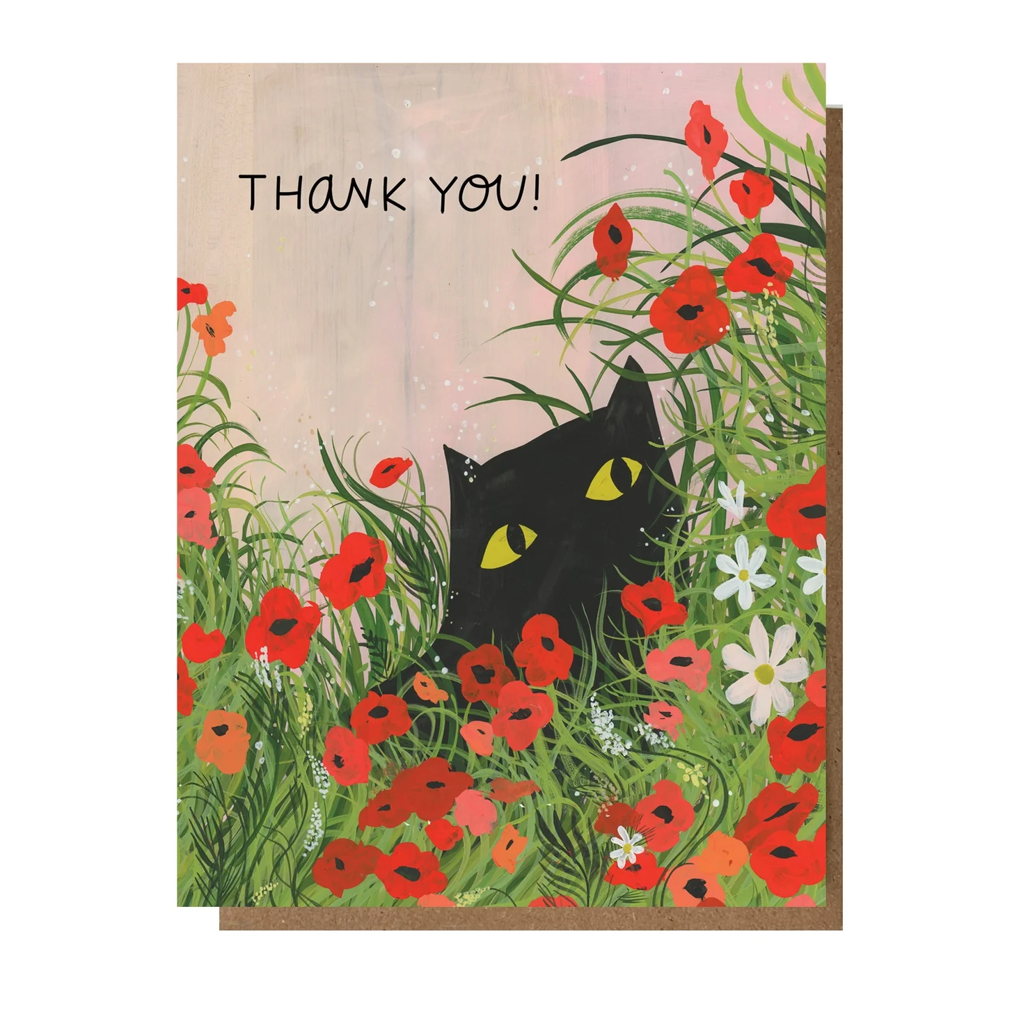 Thank You Cat Greeting Card - Image 2