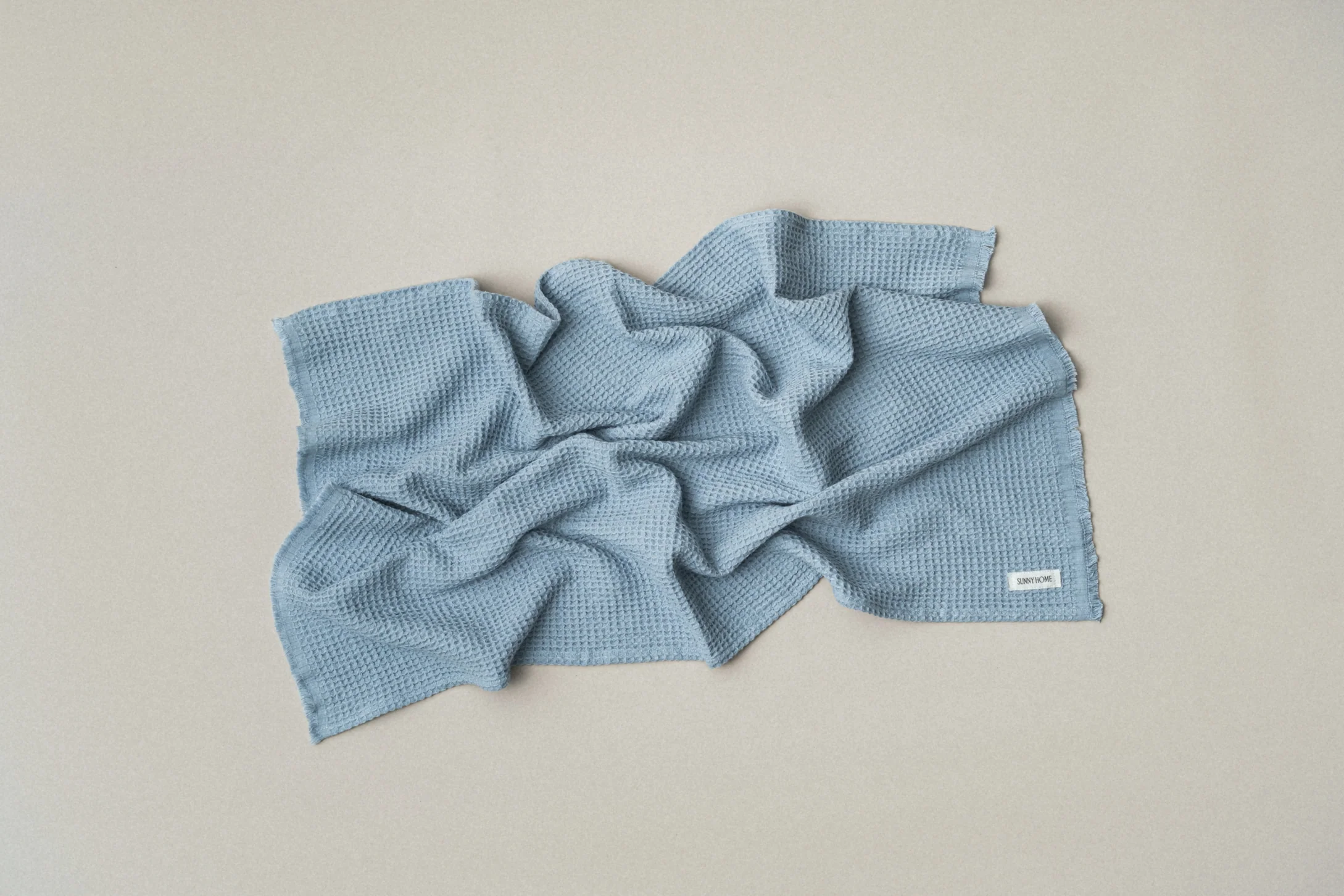 Everyday Waffle Towel / Dusk Blue - Image 3