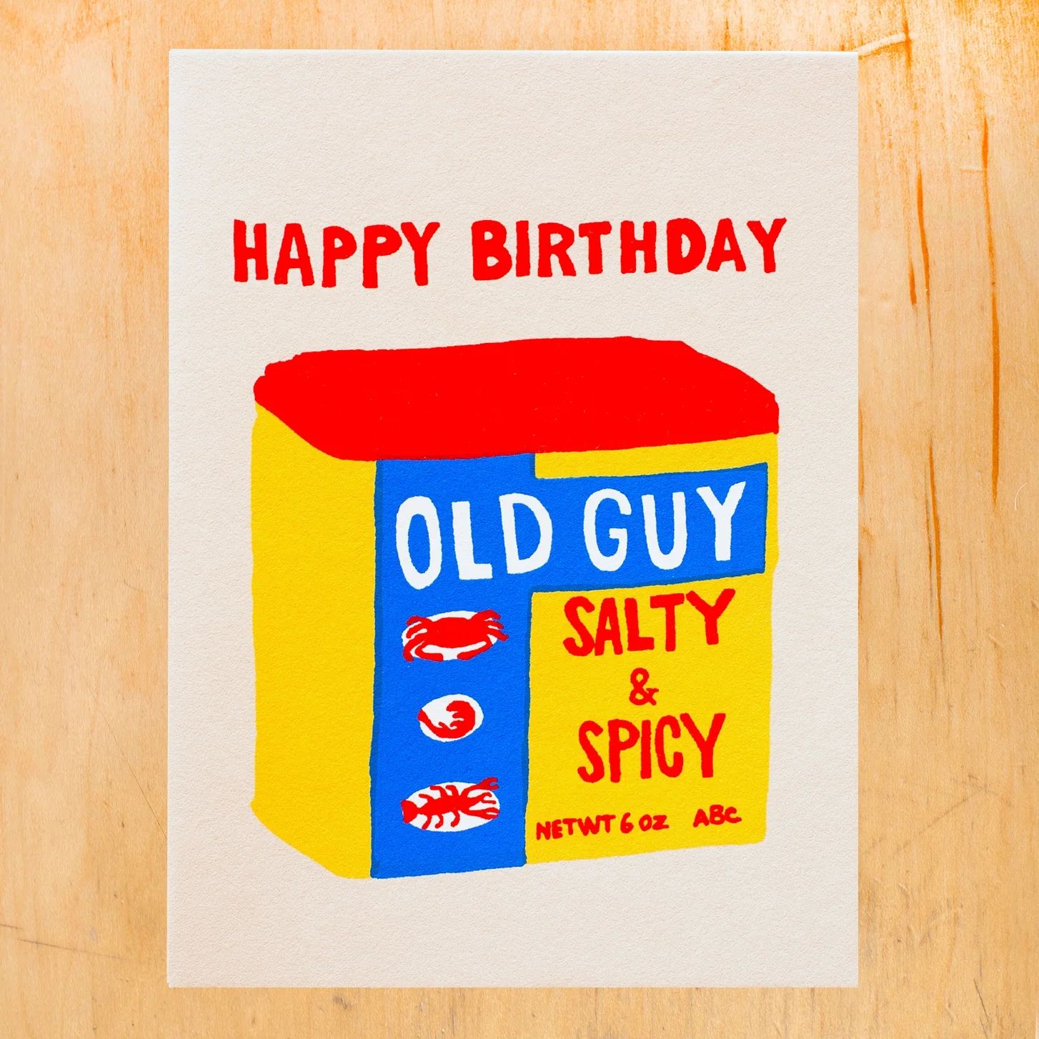 Happy Birthday Old Guy Greeting Card - Image 2