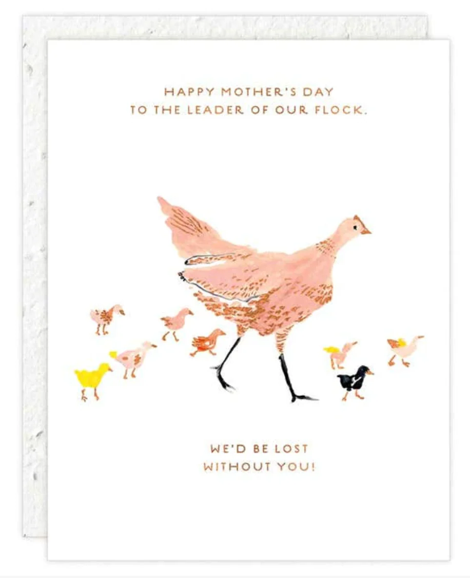 Mother’s Day Hen - Plantable Greeting Card - Image 2