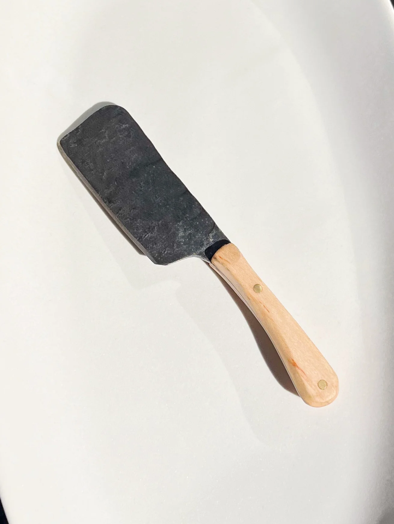 Hand-Forged Cheese Knife - Image 4