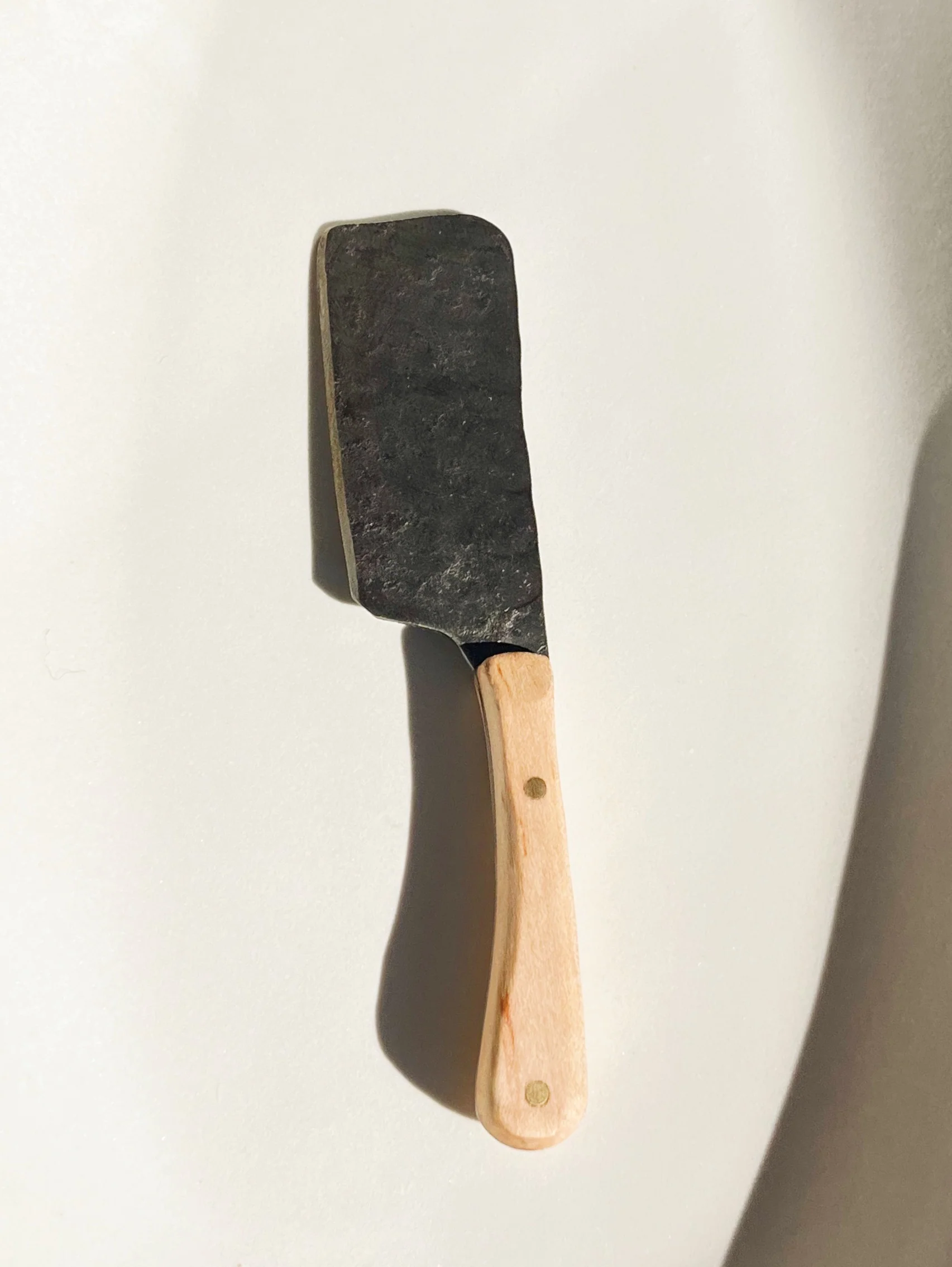 Hand-Forged Cheese Knife - Image 5