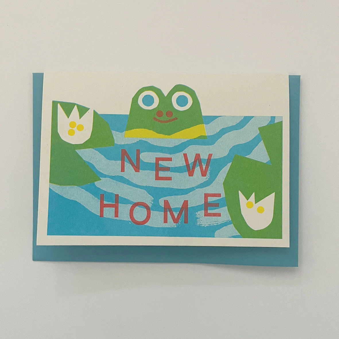 New Home Frog Greeting Card - Image 2