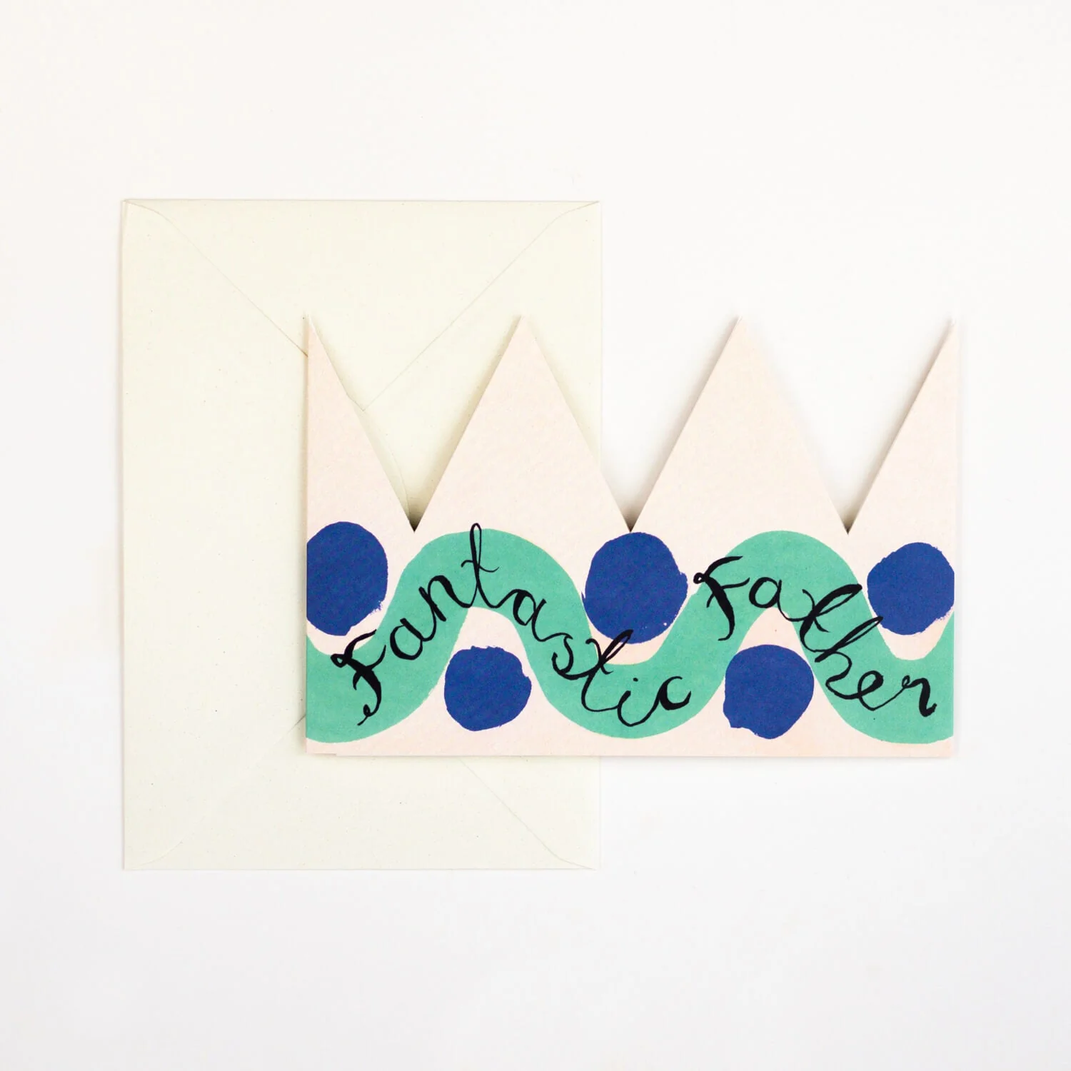 Fantastic Father Greeting Card and Party Hat