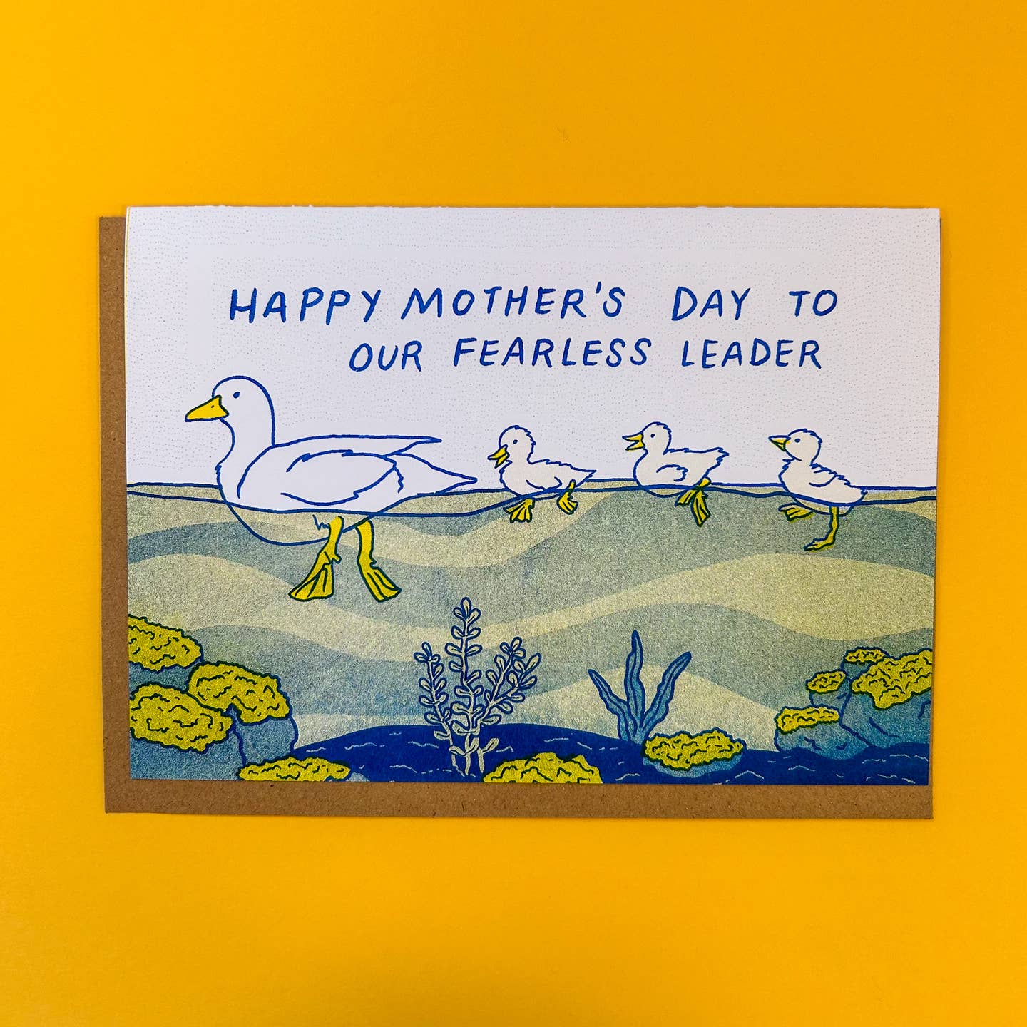 Fearless Leader Mother's Day Greeting Card