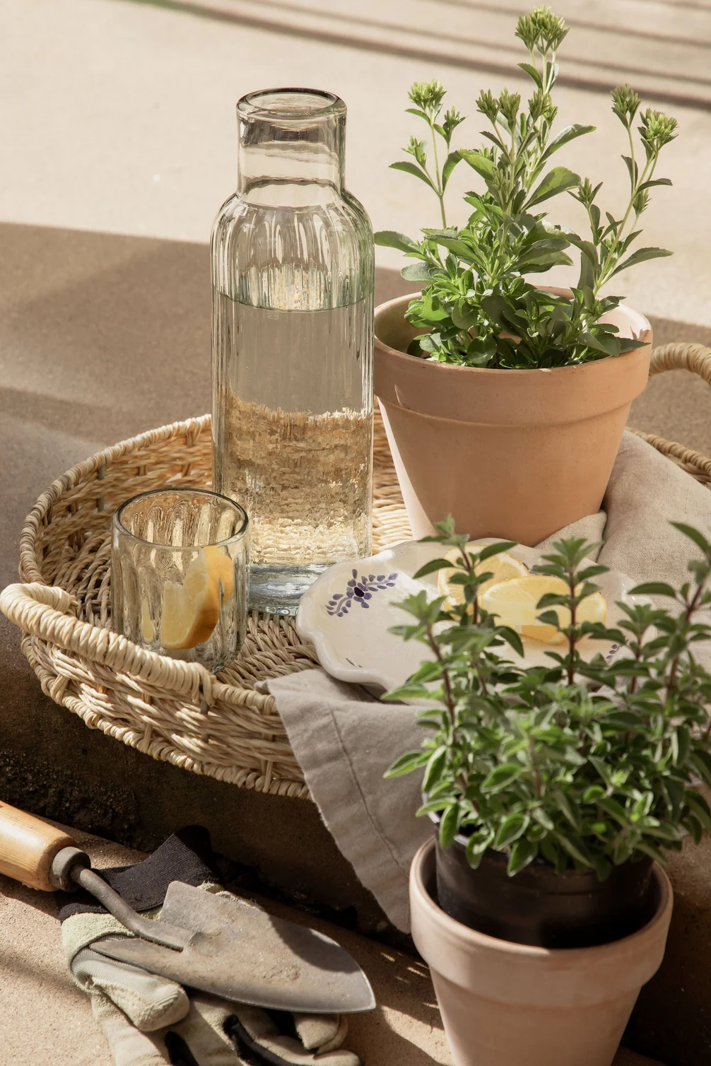 Fluted Tall Carafe Set - Image 3