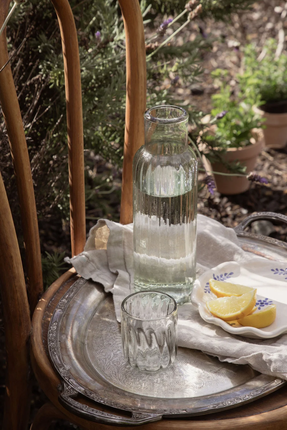 Fluted Tall Carafe Set - Image 4