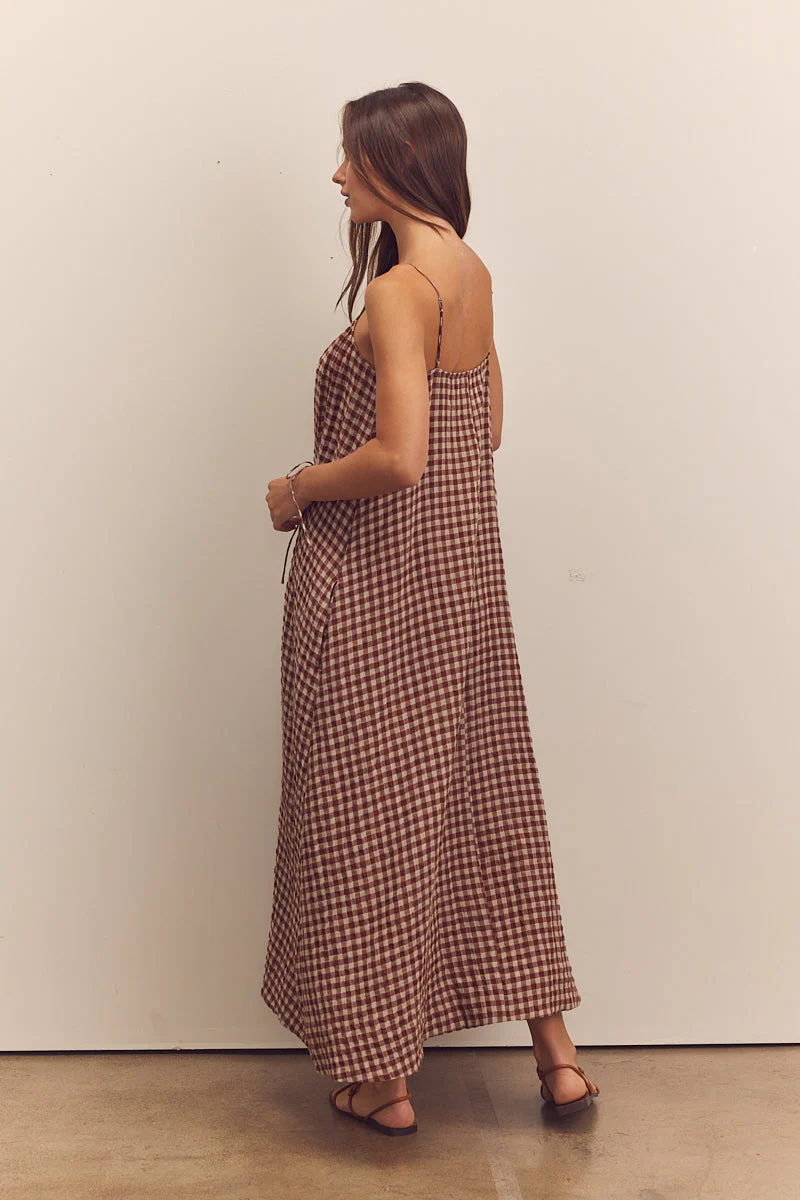 Gingham Cami Dress - Image 3