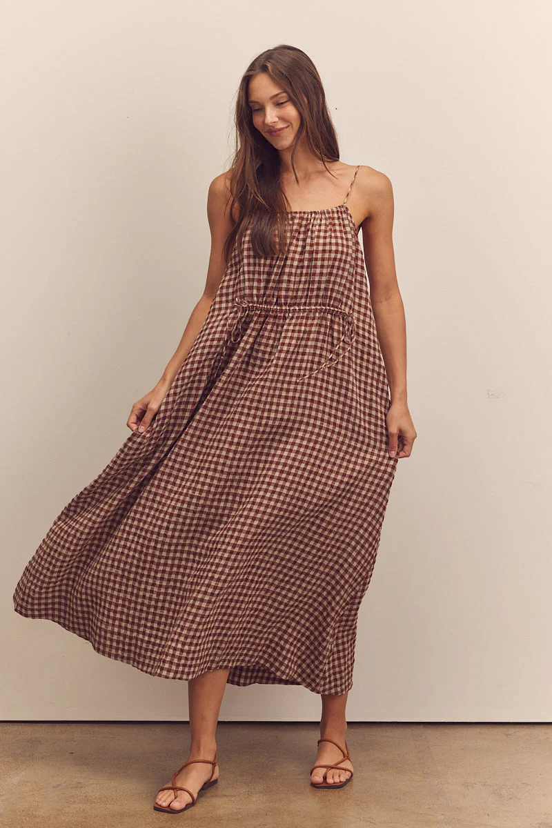 Gingham Cami Dress - Image 5