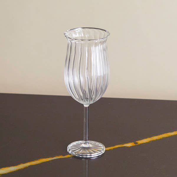Ridged Wine Glasses - Image 3