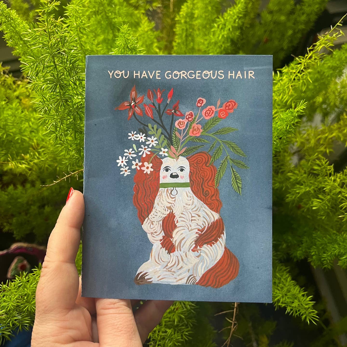 Gorgeous Hair Greeting Card - Image 2