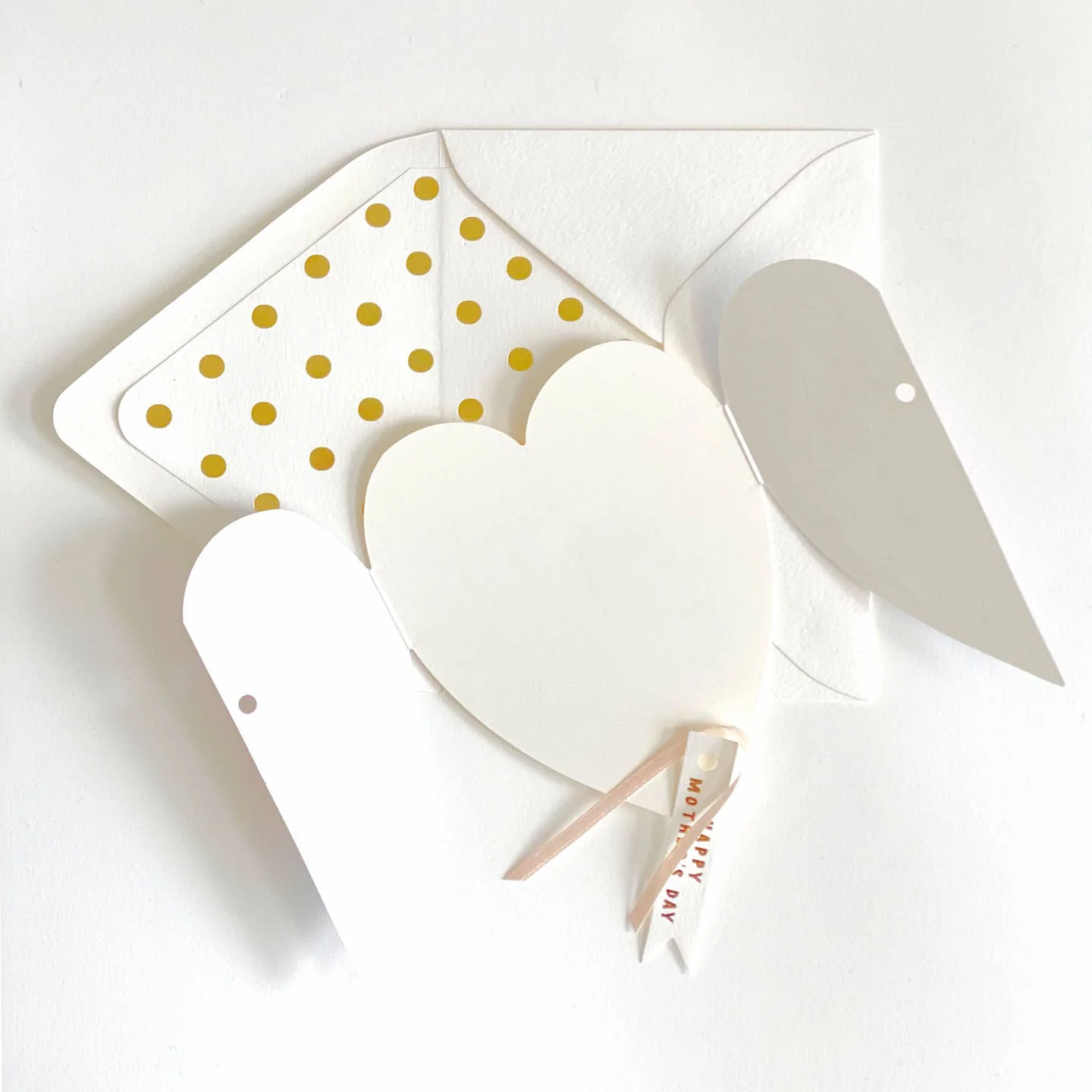 Happy Mother's Day Heart Greeting Card - Image 2