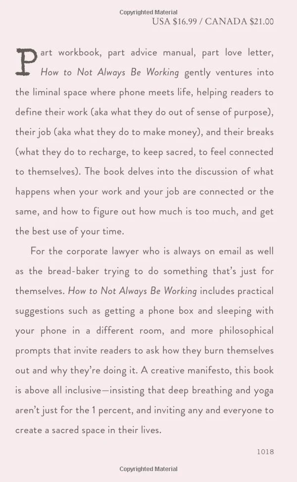 How to Not Always Be Working - Image 3