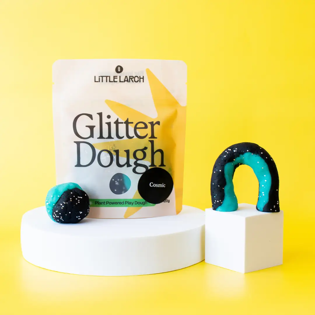 Plant Powered Glitter Play Dough - Image 3