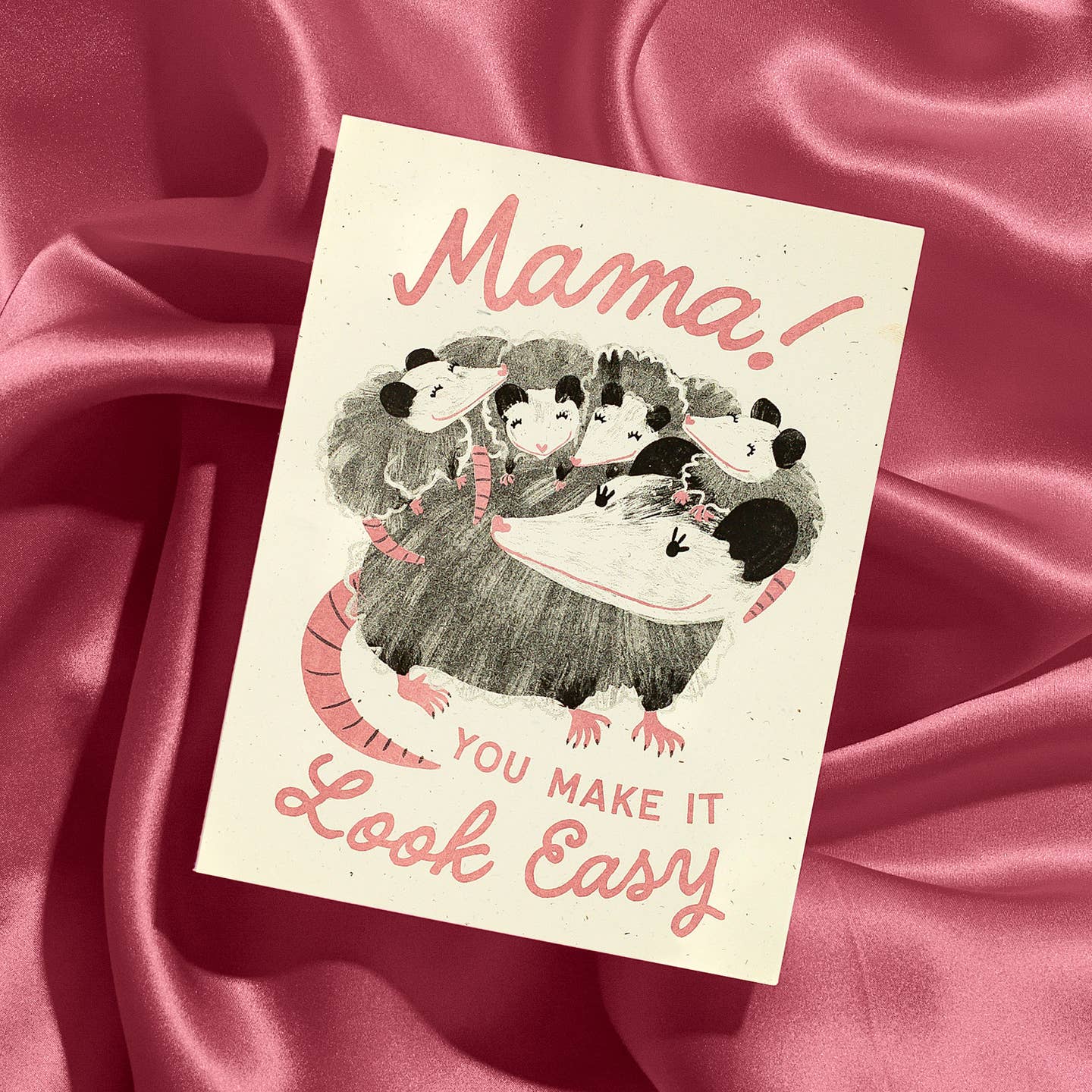 Mama Possum Greeting Card - Image 2