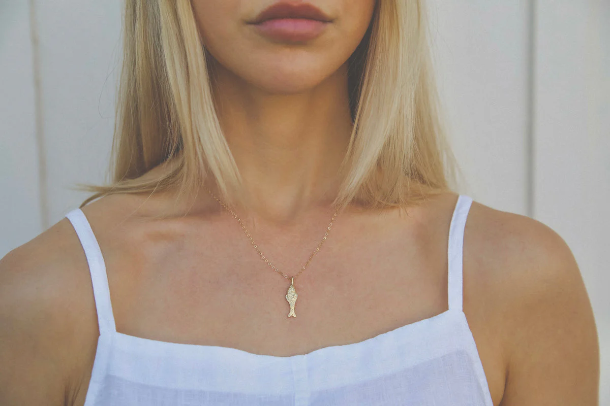 Pescadero Necklace - Gold Fill - Image 2