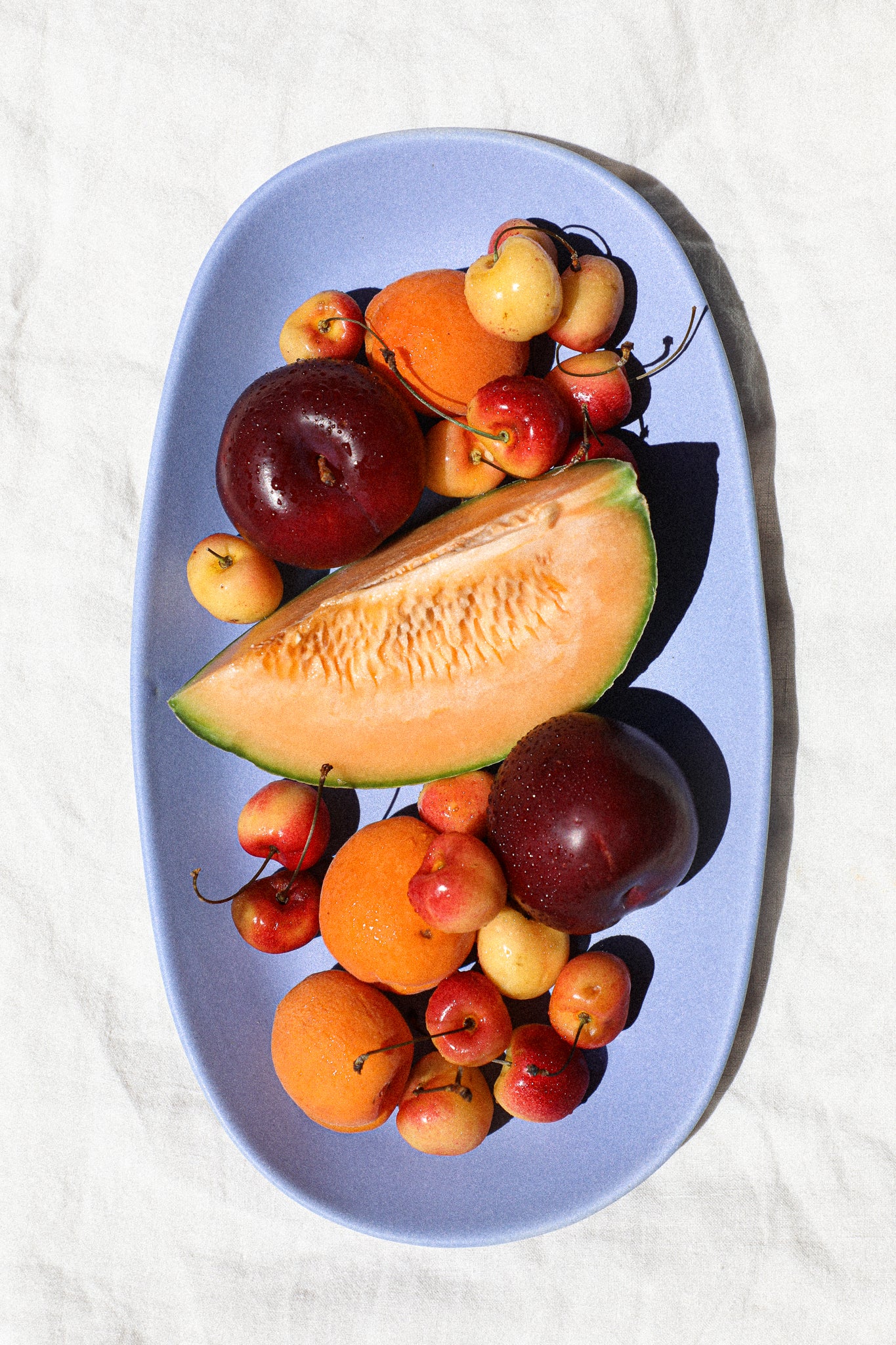 Oval Platter / Forget Me Not - Image 2