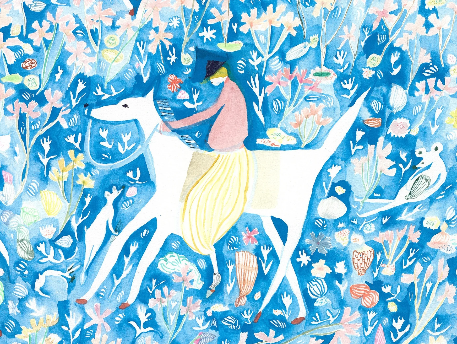 Blue Bell Riders Print - Image 6