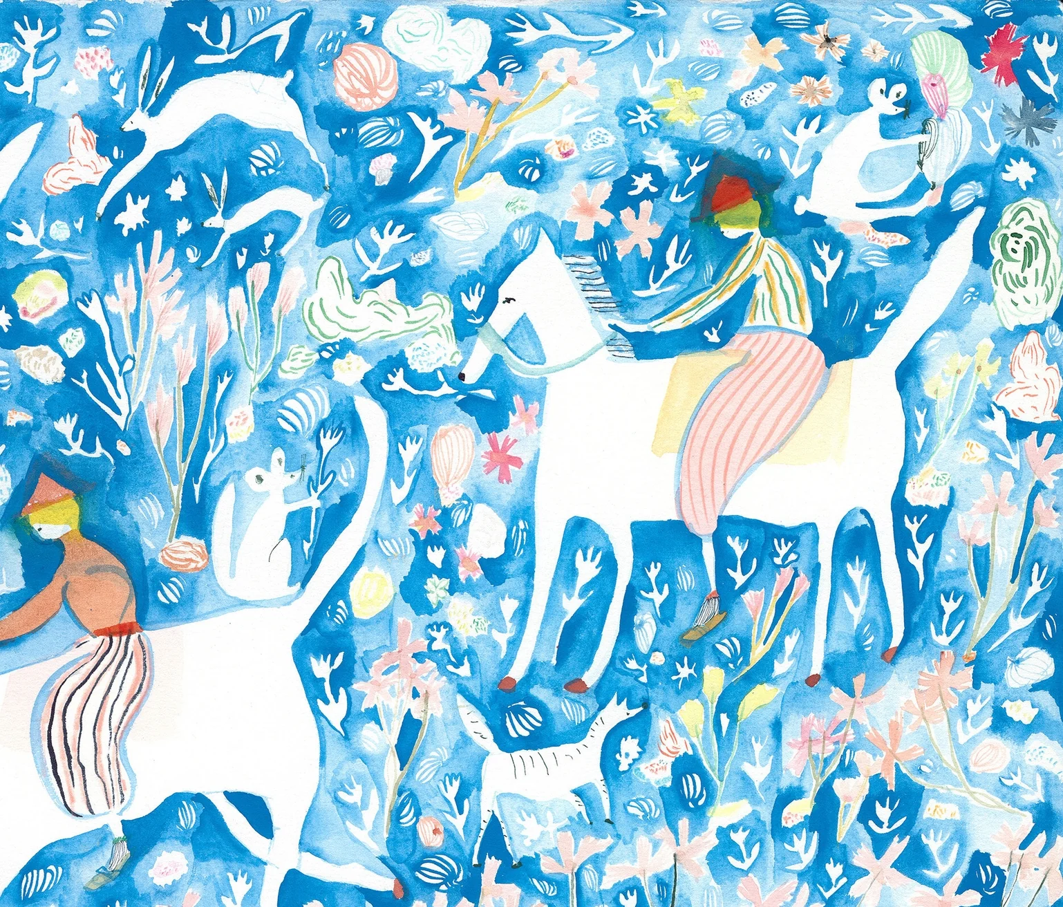 Blue Bell Riders Print - Image 7