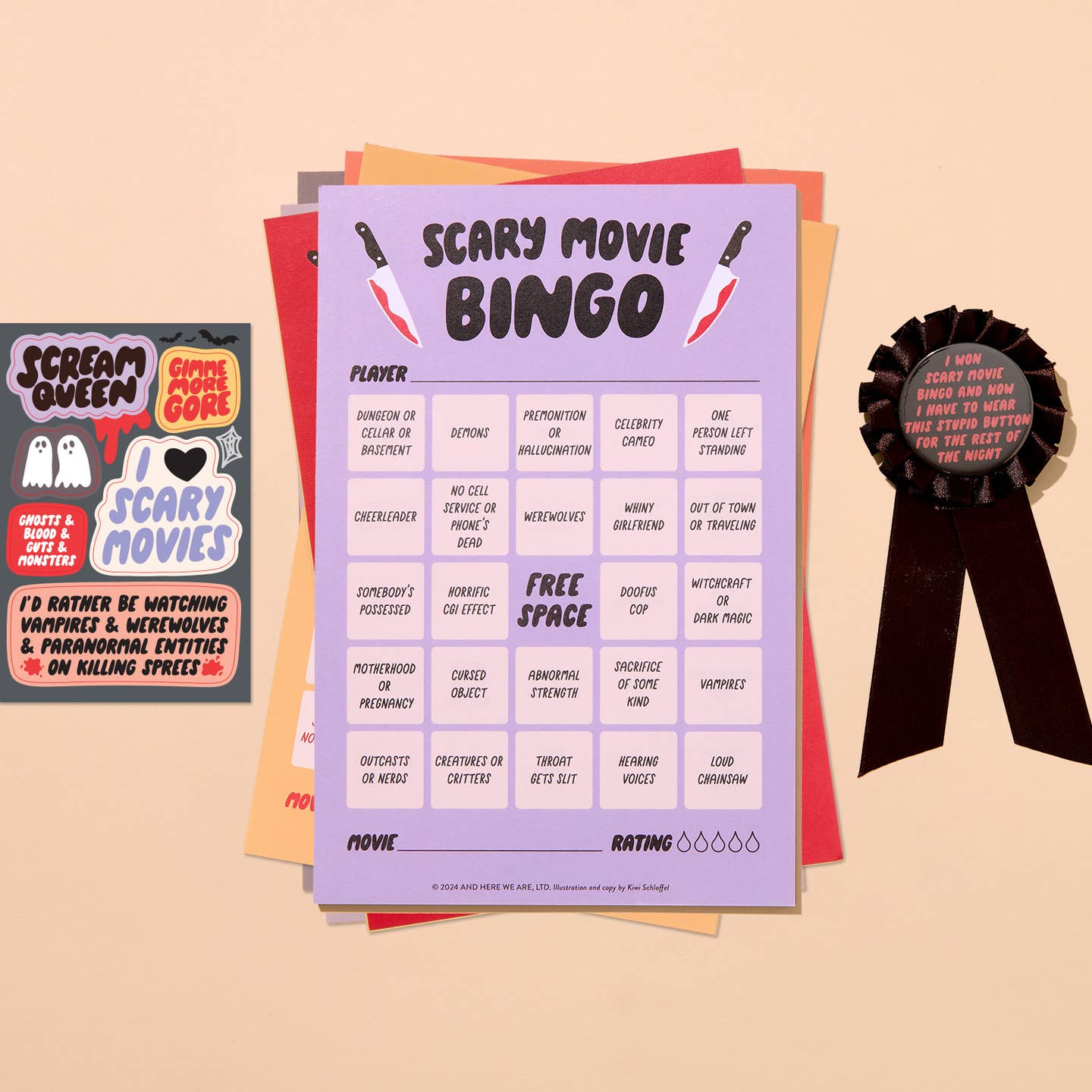 Scary Movie Bingo - Image 3