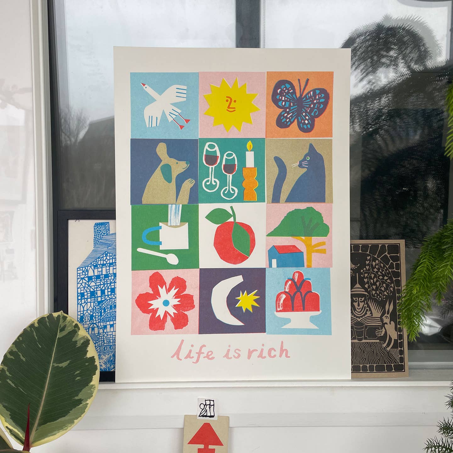Life Is Rich Print - Image 2