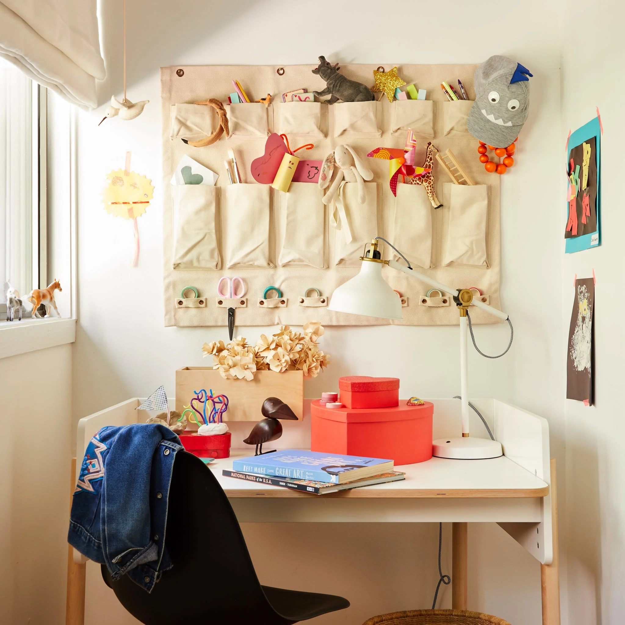 Small Canvas Wall Organizer - Image 4