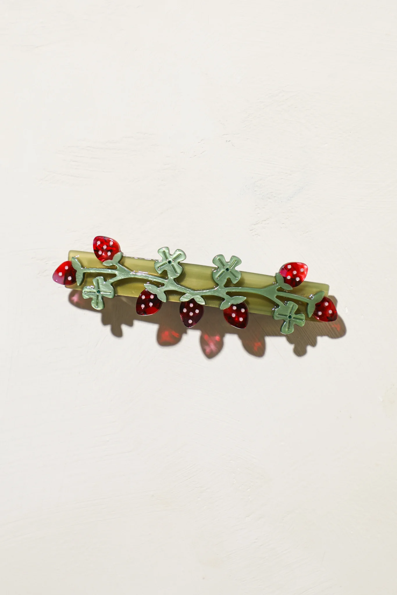 Strawberry French Barrette