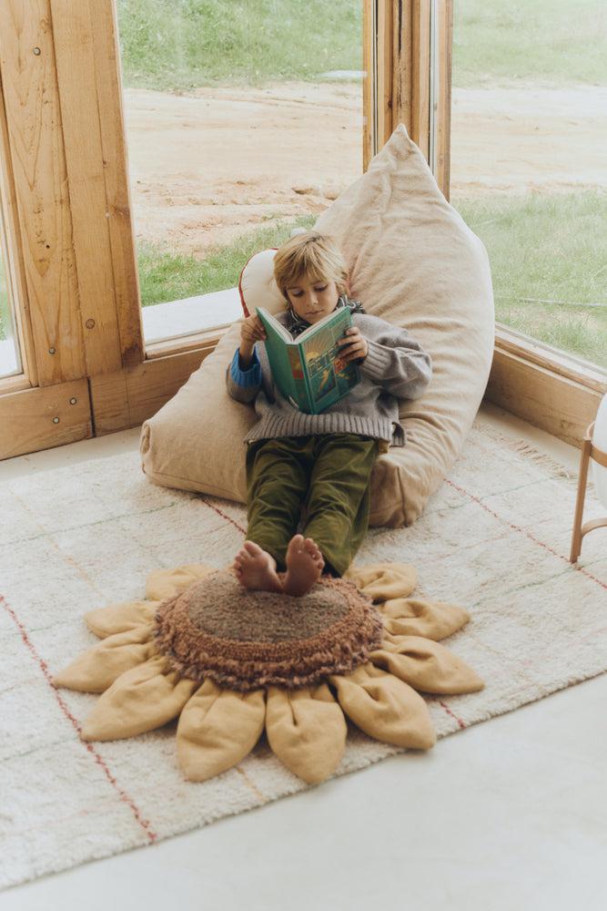 Sunflower Floor Cushion - Image 2