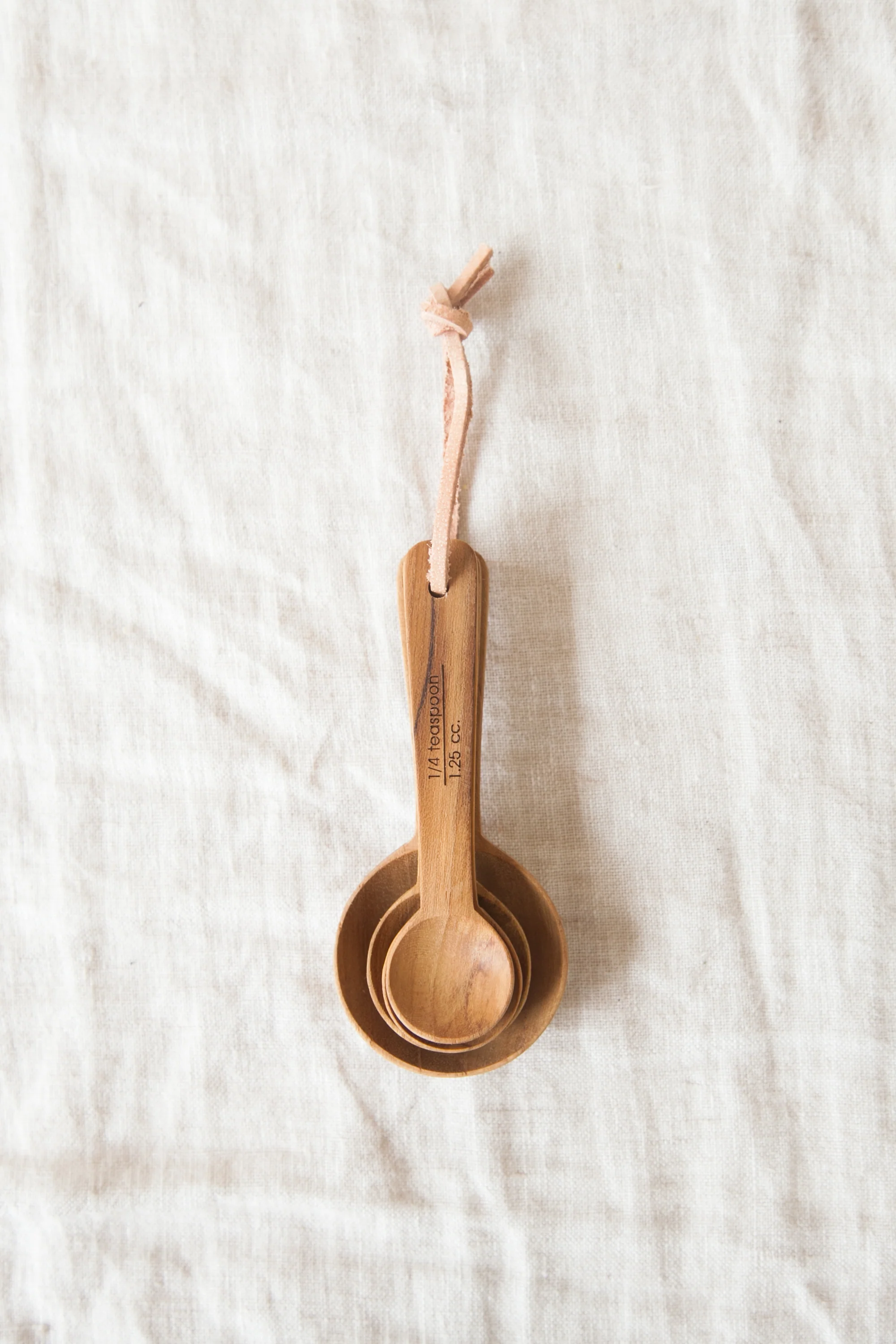 Teak Measuring Spoons - Image 2