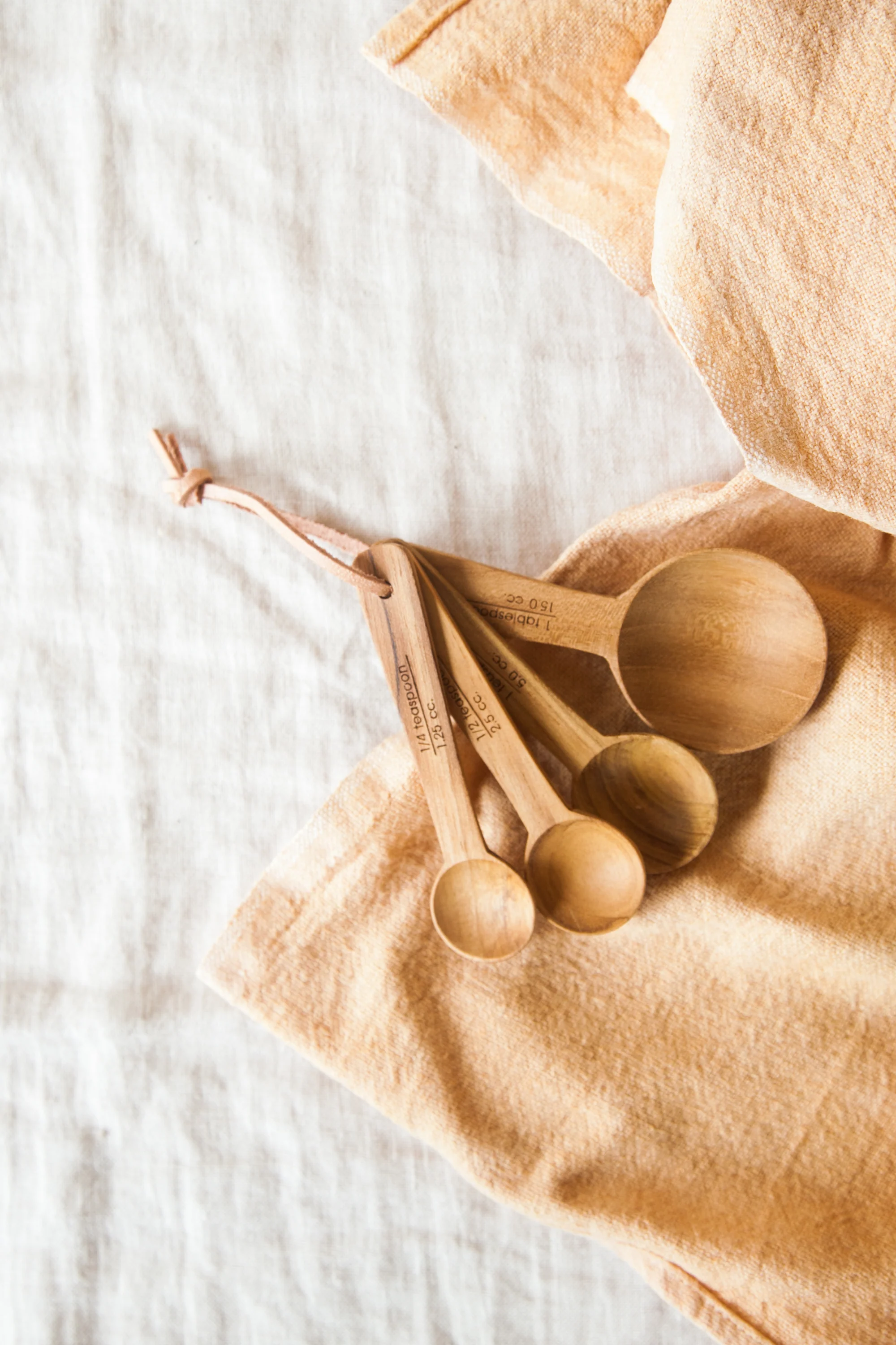 Teak Measuring Spoons - Image 3