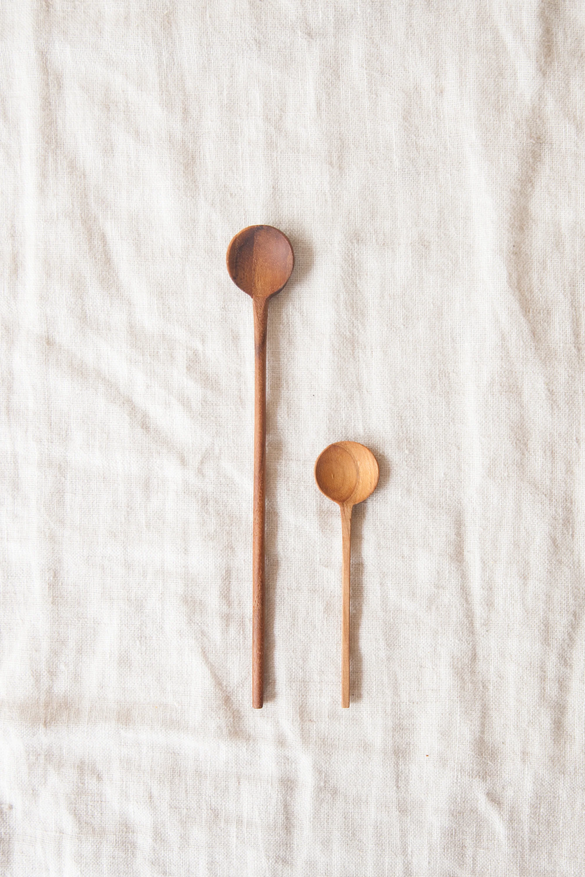 Teak Salt Spoon - Image 3