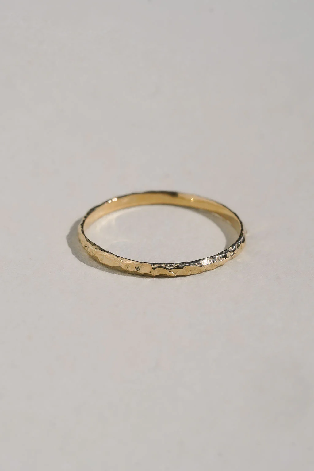 Textured Gold Band