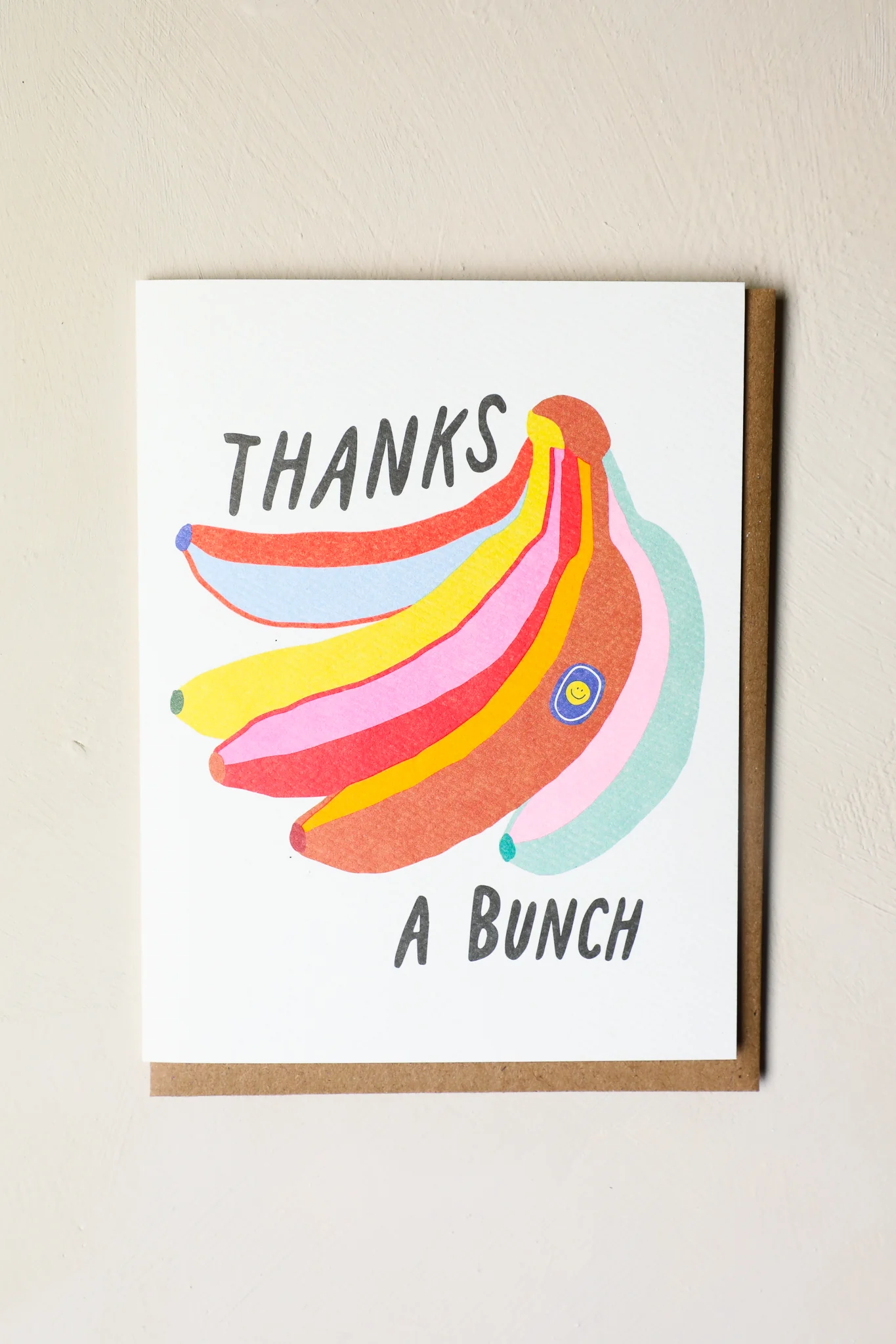 Thanks A Bunch Greeting Card