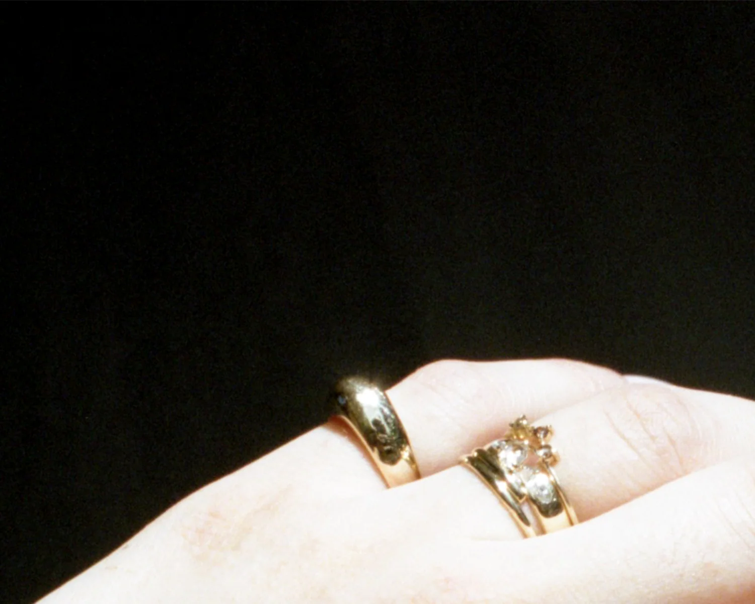 Brown Champagne Diamond Willow Ring - Image 3